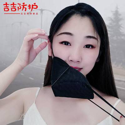 吉吉口罩 生产无纺布口罩厂家 折叠无纺布口罩 灰尘天气口罩 阻挡粉尘的口罩