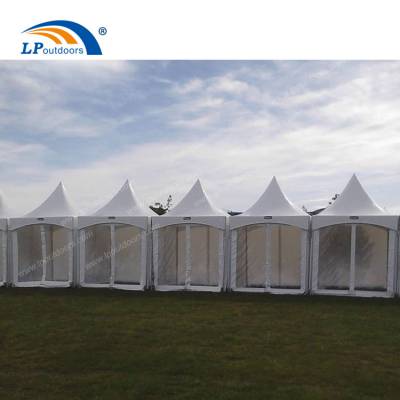 工厂定制LOGO丽平3x3m快速安装张拉篷尖顶帐篷户外活动用