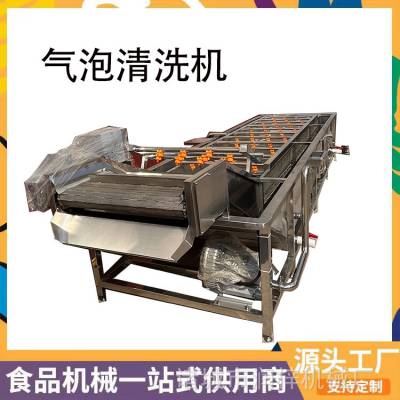 厨房洗菜机去农残果蔬海鲜红薯清洗全自动商用气泡清洗机