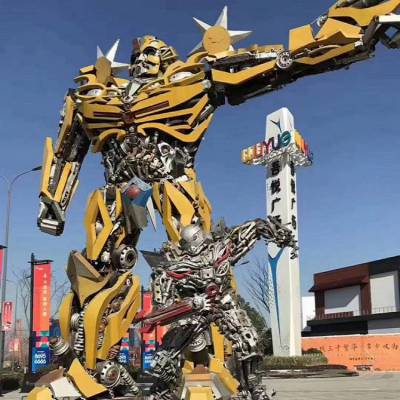 变形金钢展出租 楼盘 商场大型机器人表演服制作 款式可选