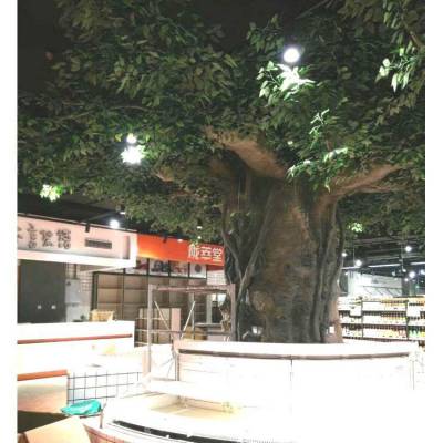 黑河人造仿真假树供应商 室外景观园林假树 仿真枫叶树可订做