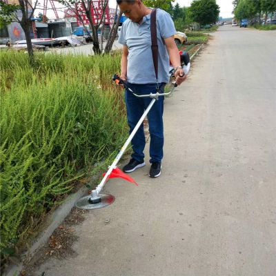 小型果园大棚二冲四冲背负式锄地机 除草机锄草机 旋耕松土机割草机