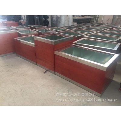 广州品木户外家具厂 专业生产坚固耐用户外花箱 防腐木实木花车