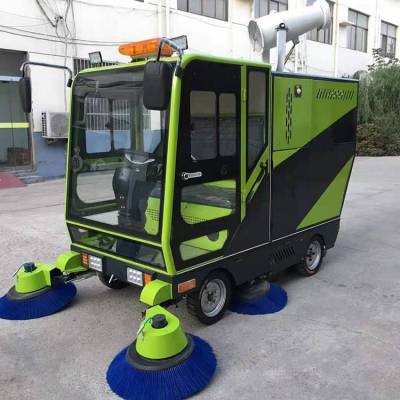 中拓 电动扫地车 驾驶式物业扫地机 学校景区扫地机