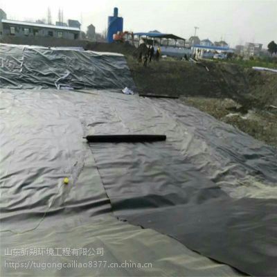 hdpe防渗土工膜***内蒙古尾矿处理防渗垃圾填埋场覆盖膜美标1.5mm专用膜