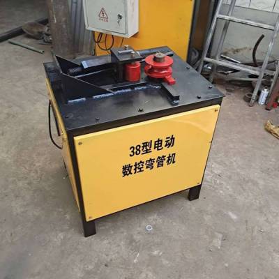 家具制造平台折弯机 半自动圆管弯U型电动弯管机