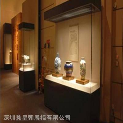 天津可乐马古典家具博物馆/陶瓷遥控平移门博物馆展柜制作