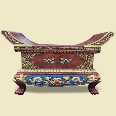 定制大雄宝殿铸铁元宝桌 寺庙香火祠堂供奉神台供桌 图片定做加工