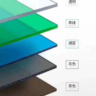 青岛透明耐力板-10MM双层阳光板-青岛PC板订做规格