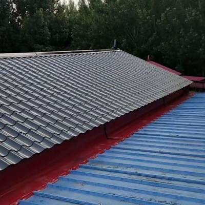 承接钢结构仿古琉璃瓦屋顶房屋 雨棚雨罩防水工程房屋