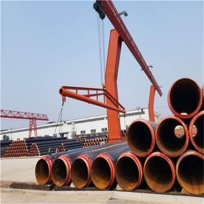 平安县DN700预制钢套钢热力管道蒸汽保温管，钢套钢直埋式发泡保温管