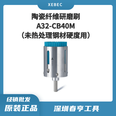 Xebec锐必克 40mm表面研磨刷A32-CB40M 陶瓷纤维刷（蓝色）