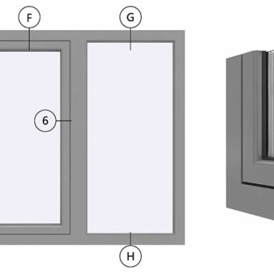 兴发铝材兴发铝业T55系列隔热节能内开内倒组合窗方案