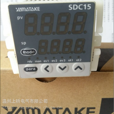 YAMATAKE/山武温控器SDC10 T6DTA0200温控仪TM209全新现货 电子式