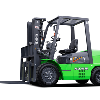 供应龙工叉车 座驾四轮平衡重式电动叉车2吨3吨装卸电叉车