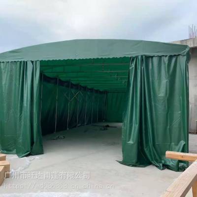 深圳市罗湖区 推拉雨篷 户外遮阳挡雨 推拉夜市棚 移动停车棚 *** 可使用十年