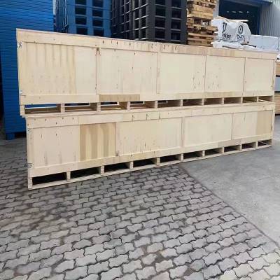 黄岛木包装箱报价 出口尺寸定制 胶合板木箱厂家