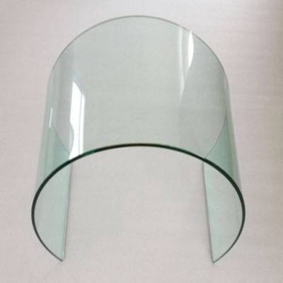大硅弧形弯钢玻璃 曲面异形定制 来图来样加工 尺寸准确 钢化安全