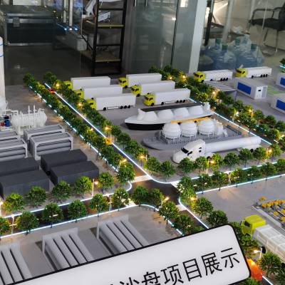 氢能储能源网荷储沙盘 政企展厅项目汇报专用模型