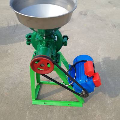 家用电小型磨糊机 /芝麻胡麻磨糊机 /两相电家用石磨米浆机图片