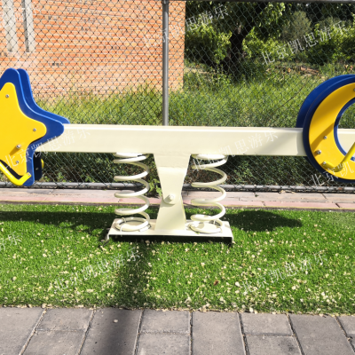 幼儿园跷跷板 公园户外跷跷板 户外卡通跷跷板 小区组合滑梯 儿童游乐设备