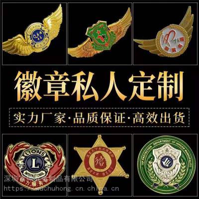 福建商会年会徽章 徽章定制加工