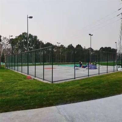 陕西宜川网球场护栏网 加厚立柱勾花球场栏网快速发货