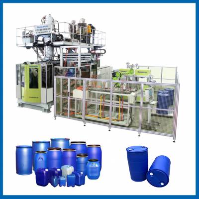 双环桶吹塑机化工桶生产设备大蓝桶生产设备