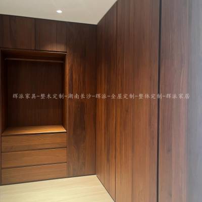 郴州临武全房定制实木家具,实木移门,书柜门定制设计安装