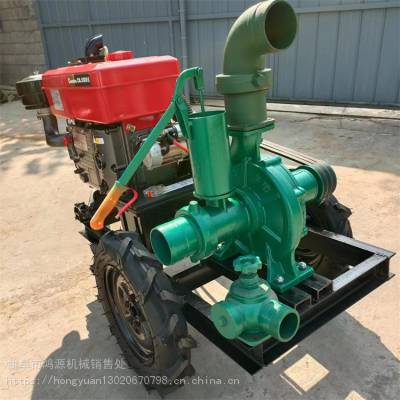 灌溉农田排水泵柴油移动款，市政抽水机32马力