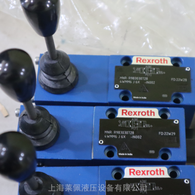 ԭװ6ͨʿREXROTHֶڷR983030728 4WMM6J6X/-IN002