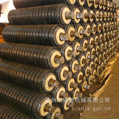 皮带机矿用井下托辊-承载托辊 -摩擦调心托辊组 -ZL10联轴器 -减少皮带磨损