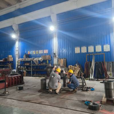 国际客户到访学习探讨瀚蓝机械颗粒机装配技术