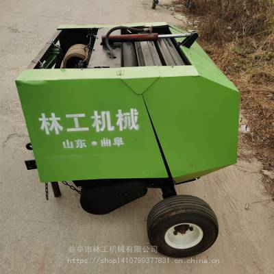 捡拾打捆机 行走式秸秆捡拾打捆机视频