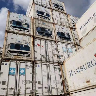 盐城二手6米12米冷藏集装箱租赁,二手冷藏冷冻集装箱租赁
