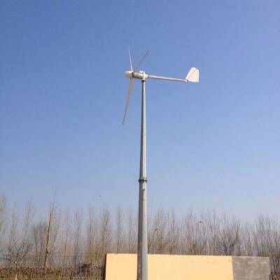 临汾吉县 5KW风力发电机 水平轴风力发电机***批发