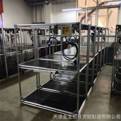 线棒货架 复合管镀锌管不锈钢 车间货架定制