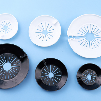 pvc排水管装饰盖墙面管道遮丑盖消防管装饰圈保护罩厂家