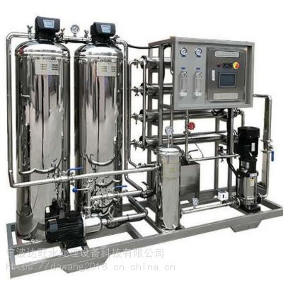 宁波纯水机设备 达旺单级反渗透蒸馏水制取设备 工业纯化水处理设备