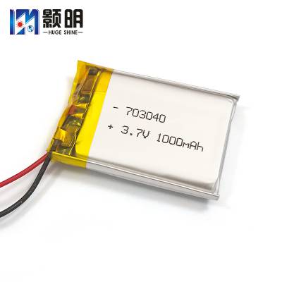 703040 软包电池 3.7V900mAh 按摩仪 电动玩具 驱蚊灯 蓝牙音箱 锂电池批发