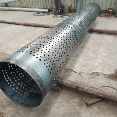 镀锌管打孔 挡墙泄水孔管273*4倾斜式透水管 恒卓