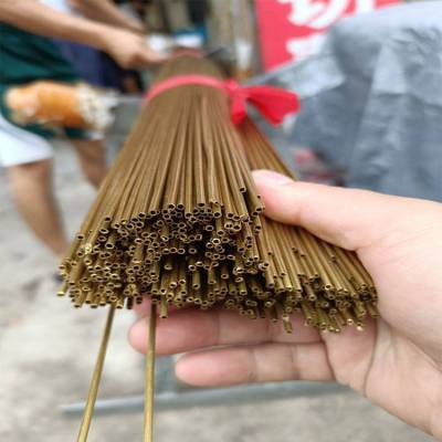 无铅环保黄铜管 H65黄铜套无毛刺 光亮黄铜棒规格全