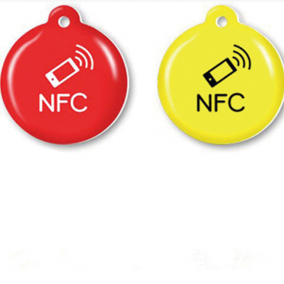 可读写门禁智能滴胶卡，NFC 213滴胶卡 挂件NFC智能水晶异形扣