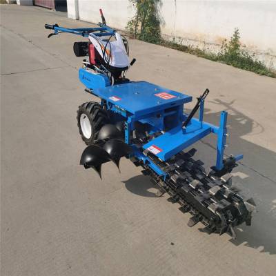 普航新型双链条开沟机 山药挖沟机