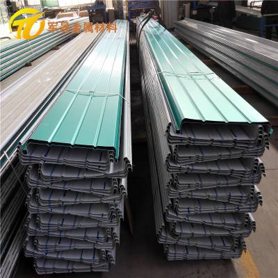 浙江工厂定做安装新型建材0.8-1.2mm厚65/430型铝镁锰板