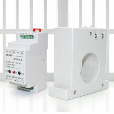供应约瑟 LLJ-250FG LLJ-400FG漏电继电器 50~500mA导轨安装 φ100