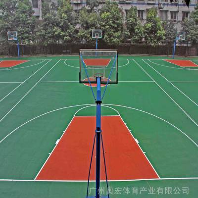 室外篮球场专用灯 石家庄塑胶篮球场塑胶网球场