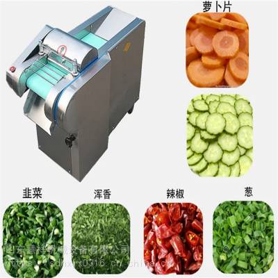 小型多功能土豆地瓜切块机 全自动不锈钢商用切菜机