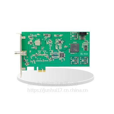 ECREDIX供应EL-810全制式数字电视调制卡PCI-E码流卡/调制卡,数字信号发生器