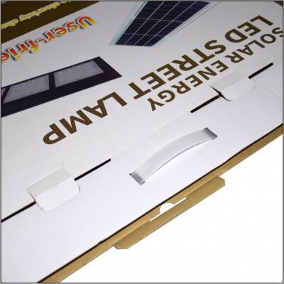 食品卡扣盒子定制 塑料提手礼品盒子 -彩盒胶手提纸盒坑纸箱 - 印刷鑫